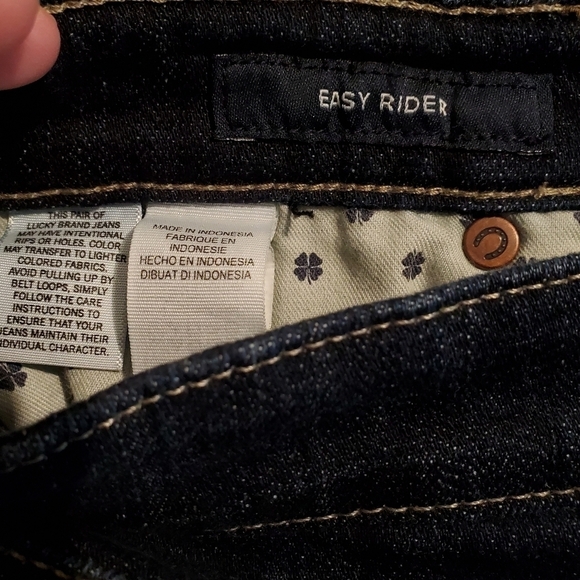Lucky Brand Easy Rider Tanzanite Bootcut Jeans - Picture 10 of 13